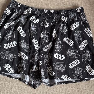 Star Wars Black and White Men’s Boxers, Large/ XL, NWOT